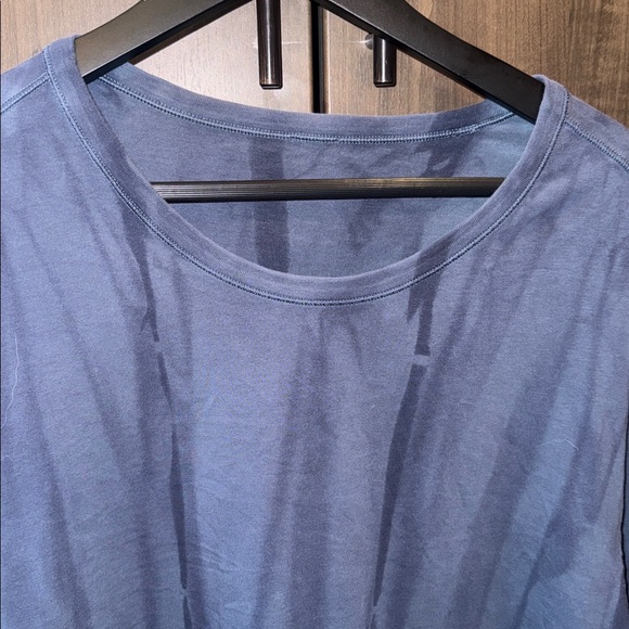 LULULEMON ATHLETICA men’s long sleeve relaxed-fit cotton tee - Picture 2 of 5